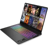 HP Ordinateur portable de jeu HyperX OMEN MAX 16 pouces 16-ak1091ng, AMD Ryzen AI 9, 40,6 cm (16 pouces), 2560 x 1600 pixels, 32 Go, Windows 11 Home, noir