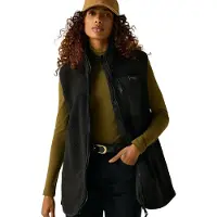 Regatta - Veste "Frankie" pour femmes, en polaire teddy, modèle RG13485 (taille 46 française), couleur noire