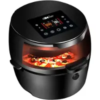 OEM Friteuse à air chaud de 8 litres, digitale, avec écran tactile, 1500 W, système de rotation