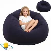 Merkloos Omgoods - Canapé gonflable étanche pour l'extérieur - Fauteuil de relaxation confortable pour les aventures