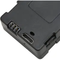 Markenlos Pièce de rechange pour drones E88, E88MAX, E525, E99, K3 RC : batterie lithium quadricoptère 3,7V 1800mAh - pièces pour mini drone quadricoptère (noir)