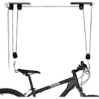 Merkloos Solidchoice - Ascenseur pour vélos, à fixer au plafond, avec une capacité de charge de 30 kg