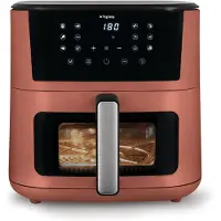 OEM Friteuse à air chaud de 10 litres, digitale, avec minuterie, plage de température de 80 à 200 °C, 2300 W, de couleur rouge