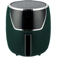 OEM Friteuse à air chaud de 5 litres, avec écran tactile LED, minuterie de 60 minutes, 1500 W, couleur verte