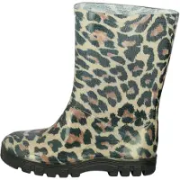 Beck Bottes en caoutchouc beige / pueblo / noir
