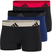 Adidas Underwear Boxers ' Active Flex Cotton ' bleu foncé / noir