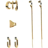 Pull&Bear Boucles d'oreilles or / argent