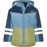 Playshoes Veste fonctionnelle bleu marine / bleu clair / olive / blanc