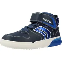 Geox Baskets montantes enfant J GRAYJAY BOY A garcons - Bleu - 30