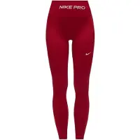Nike Pantalon de sport 'Pro' lie de vin / blanc