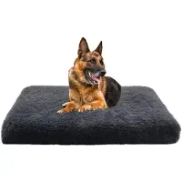 Sonstiges Lit douillet pour chien avec mousse à mémoire de forme, 50x40 cm, couleur gris foncé