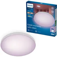 Philips Smart Lighting Plafonnier rond à intensité et couleur réglables (2600 lm)