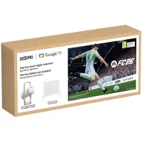 XGIMI Pack Vibe One Outdoor Match Night – Pack de projecteurs LED 250 ISO lumens (Full HD, 1.30:1), Projecteur, Beige