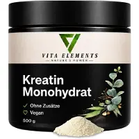 IK-Handelsgruppe Vita Elements Créatine monohydrate en poudre 500g Complément alimentaire