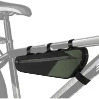 Merkloos Sacoche étanche pour vélo, à fixer au cadre, d'une capacité de 2,5 litres