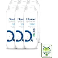 Neutral 6 flacons de shampooing neutre à 0% pour cheveux normaux - 250 ml - Lot de 6