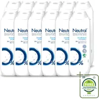 Neutral 12 flacons de shampooing neutre à 0% pour cheveux normaux - 250 ml - Lot de 12