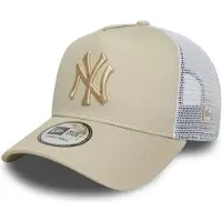 New Era Casquette 'NOS LEAGUE ESS EF NEYYAN' beige clair / blanc
