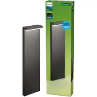 Philips Borne Bustan Ultra Efficace LED 3,8W 800lm 2700K Anthracite