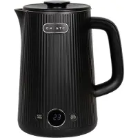Chiato Bouilloire électrique heatPLAY Groove – 1.7 L, noire