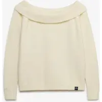 Superdry Pull-over blanc cassé