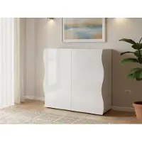 Altro Commode Ronda 90 cm-blanc brillant