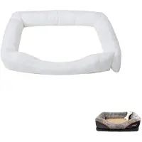 Sonstiges Coussin de rechange en mousse à mémoire de forme pour lit orthopédique pour chien, taille Small, dimensions : 68 x 50 x 9 cm