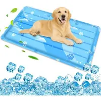 Sonstiges Tapis rafraîchissant pour chiens et chats, auto-refroidissant, résistant aux griffes, grande taille, gel non toxique, 60 x 100 cm
