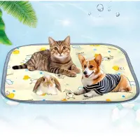 Sonstiges Tapis rafraîchissant pour chiens et chats, 40x50 cm, auto-refroidissant, couleur jaune, motif cartoon