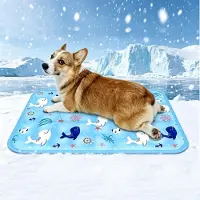 Sonstiges Tapis rafraîchissant pour chiens et chats, 50x60 cm, avec gel, imperméable, auto-refroidissant