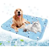 Sonstiges Tapis de refroidissement en gel pour chiens et chats, dimensions 60x90 cm, auto-refroidissant