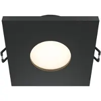 Maytoni Luminaire encastré, aluminium, 1 flamme, noir, L 8,4 cm