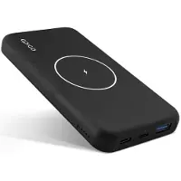 EPICO 9915101300114 (10000 mAh, 18 W), Chargeur de secours, Noir