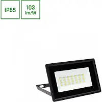 Spectrum Spectrumled Aussenwandleuchte Fluter IP65 schwarz 20W LED 2050Lumen 230V 6000K
