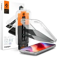 Spigen Protection d'écran en verre trempé GLAStR Privacy Applicator - lot de 2 pour Apple iPhone 18 Pro Max