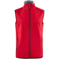 Printer Imprimante - Veste "Trial" Weste pour hommes, softshell ET350 (Taille M) (Rouge)