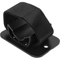 Merkloos Support pour roue arrière de vélo - Alliage d'aluminium - Barre résistante à l'usure - Léger - Coffre de toit pour voiture - Forte capacité de charge - Porte-vélos
