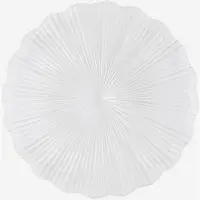 In.tec® Plaque de plafond LED blanche de 40W, modèle SPRING, avec télécommande incluse et connectivité Wi-Fi de 50 cm.