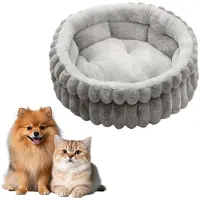 Merkloos Solidchoice - Coussin pour chiens et chats, doux, lavable et antidérapant