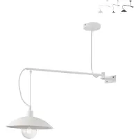 LUCE Design ELDORADO Applique murale de style suspension en métal blanc