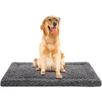 Sonstiges Tapis de sol lavable pour chien, taille XL, 106 x 71 cm, couleur gris foncé