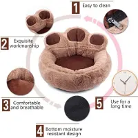Merkloos Solidchoice - Coussin de couchage antidérapant pour chiens - Lit doux et lavable pour petits et moyens chiens