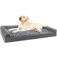 Merkloos Lit orthopédique pour petits chiens, avec housse amovible