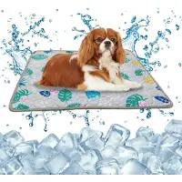 Sonstiges Tapis rafraîchissant pour chiens et chats, en gel réfrigérant, lavable, auto-refroidissant, dimensions : 50 x 40 cm