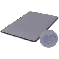 Sonstiges Tapis pour chien, gris, 105x70 cm, résistant à l'eau, épaisseur 3 cm, aspect cuir