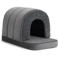 Sonstiges Niche orthopédique pour chien, grande taille (XL), grise, dimensions 104x68 cm, avec une épaisseur de 7,6 cm de mousse, base amovible