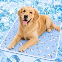 Sonstiges Tapis rafraîchissant pour chiens et chats, 90x70 cm, auto-refroidissant grâce à une fibre spéciale, lavable