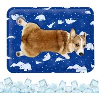 Sonstiges Tapis rafraîchissant pour animaux de compagnie, 40x30 cm, auto-refroidissant avec gel