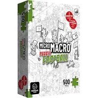 Blackrock Games MicroMacro Puzzle : Football – Puzzle, 500 pièces | Jeu de recherche et de découverte | À partir de 10 ans |