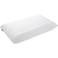 Unyqoos Coussin de tête réglable, 70 x 40 x 12 cm – Mousse dynamique UTTU, soulage la pression et soutient le cou, hauteur 12/9 cm, housse 60% polyester/40% bambou, amovible et lavable